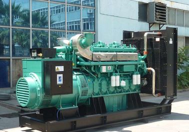 Water Cooled Industrial Generator Set 700 - 800KW 0.8 Power Factor Electric Governing Type
