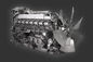 Industrial MITSUBISHI Generator Set 50HZ / 1500RPM Coupled With Stamford Alternator